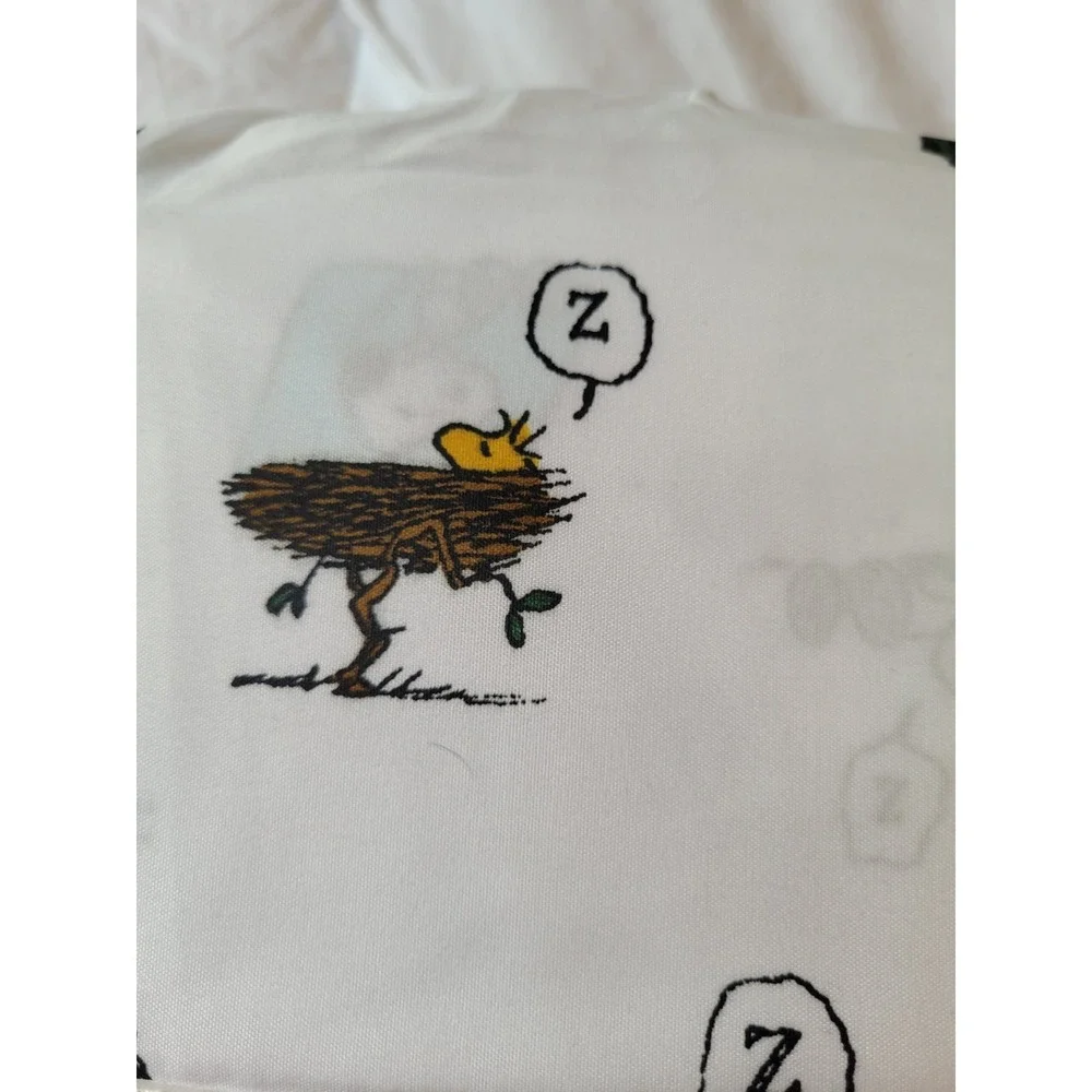 Peanuts Snoopy FULL Bed Sheet Set Woodstock Charlie Brown Linus Peppermint Patty
